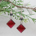 Glitter Polish Dangle Earrings