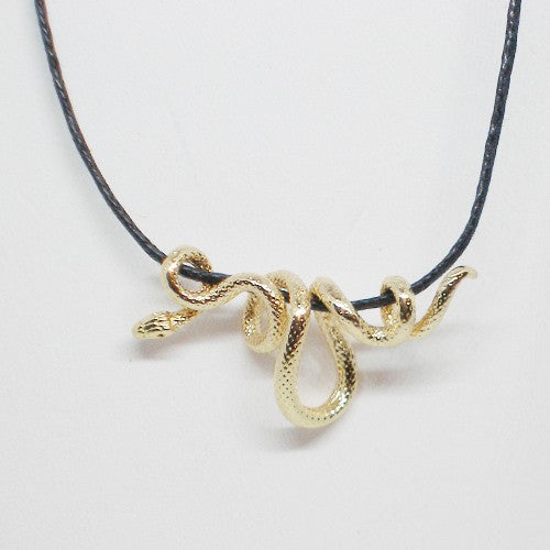Gold Snake Necklace