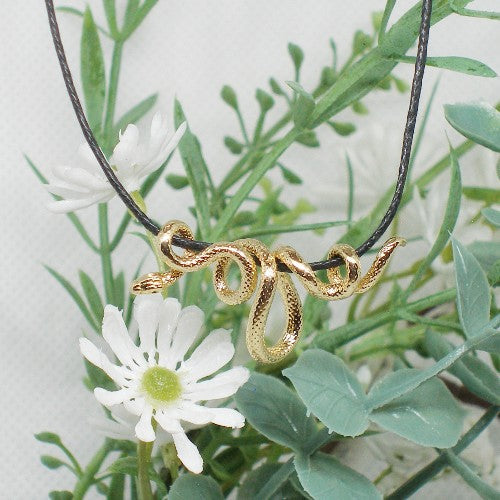 Gold Snake Necklace