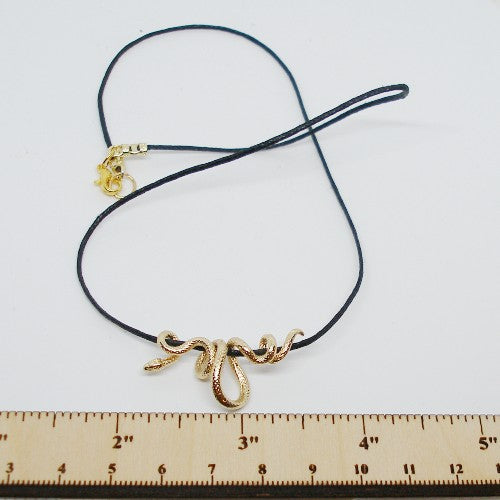 Gold Snake Necklace