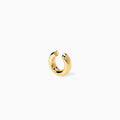 Orecchino ear cuff in acciaio dorato