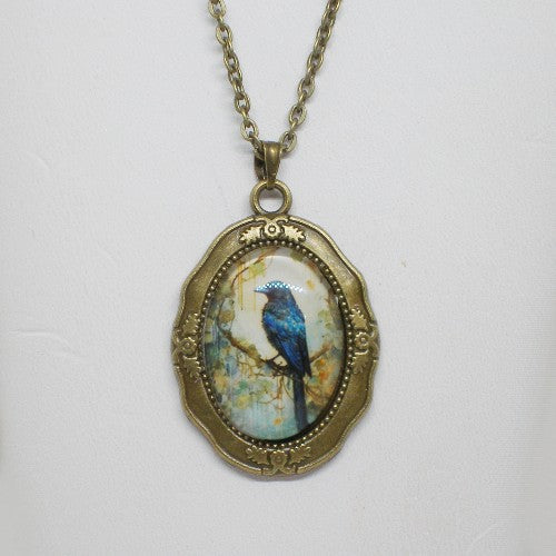 Gothic Raven Necklace