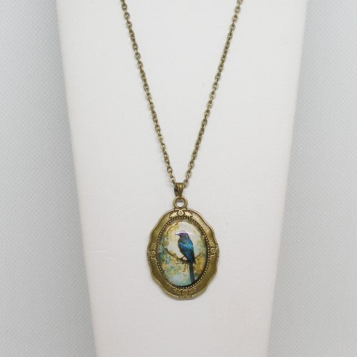 Gothic Raven Necklace