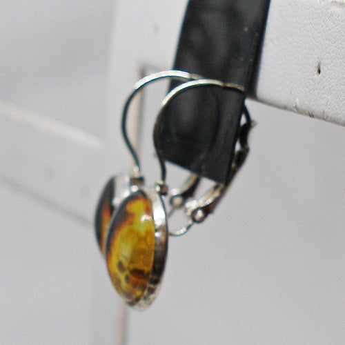 Halloween Cabochon Drop Earrings