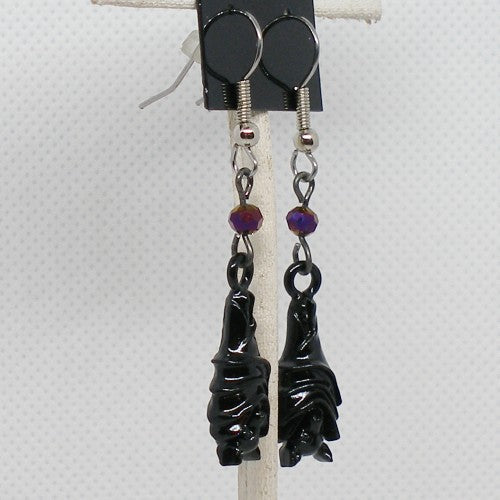 Hanging Bats Earrings