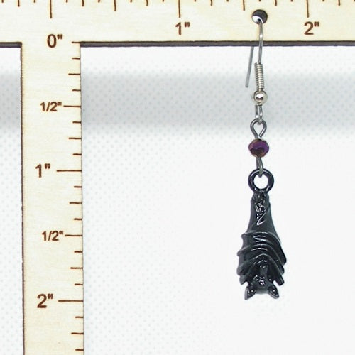 Hanging Bats Earrings