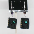 Haunted Book Dangle Earrings