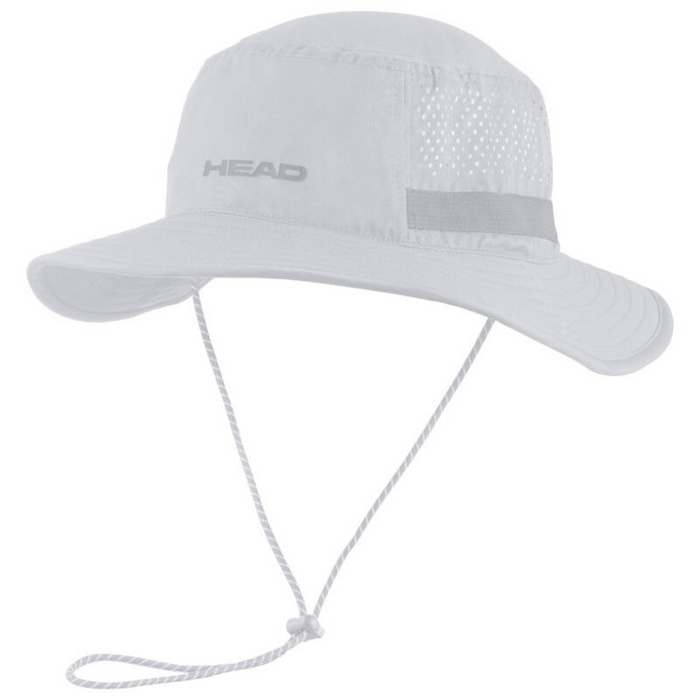 Head Bucket Tennis Hat - Grey