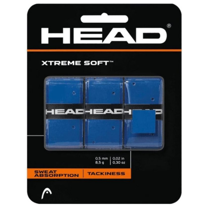 Head Xtreme Soft Overgrip 3 Pack - Blue