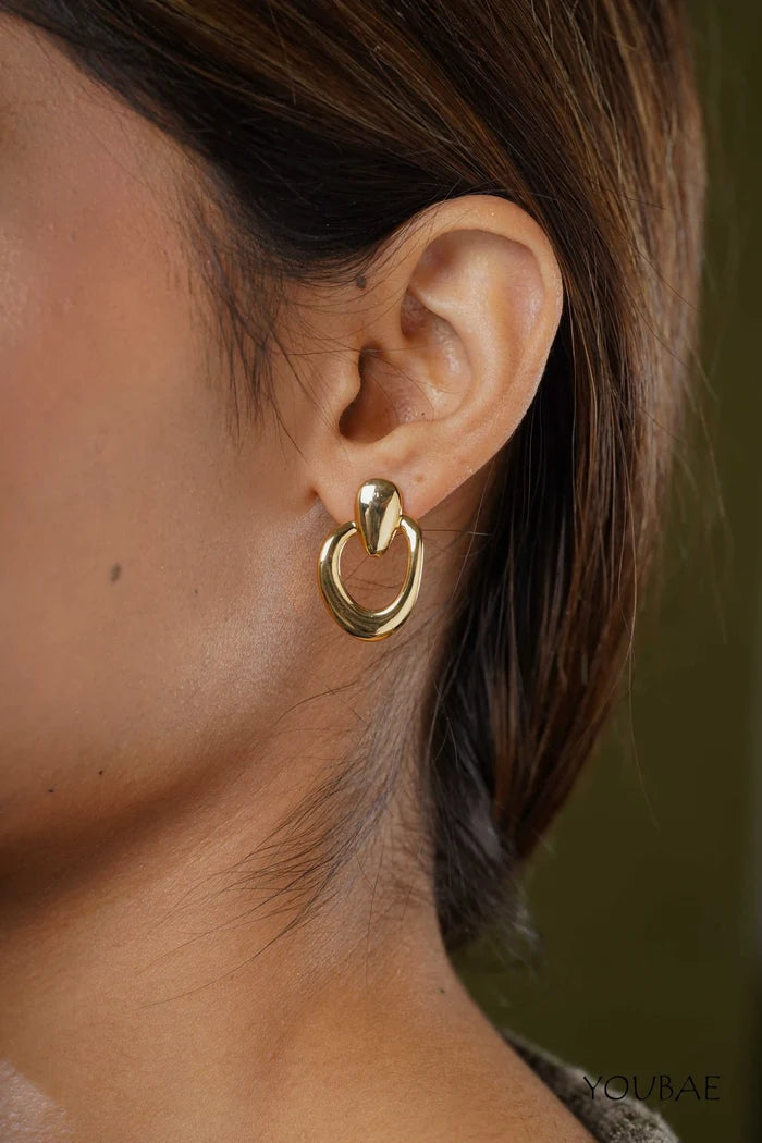 Heather Anti-Tarnish Steel Earrings