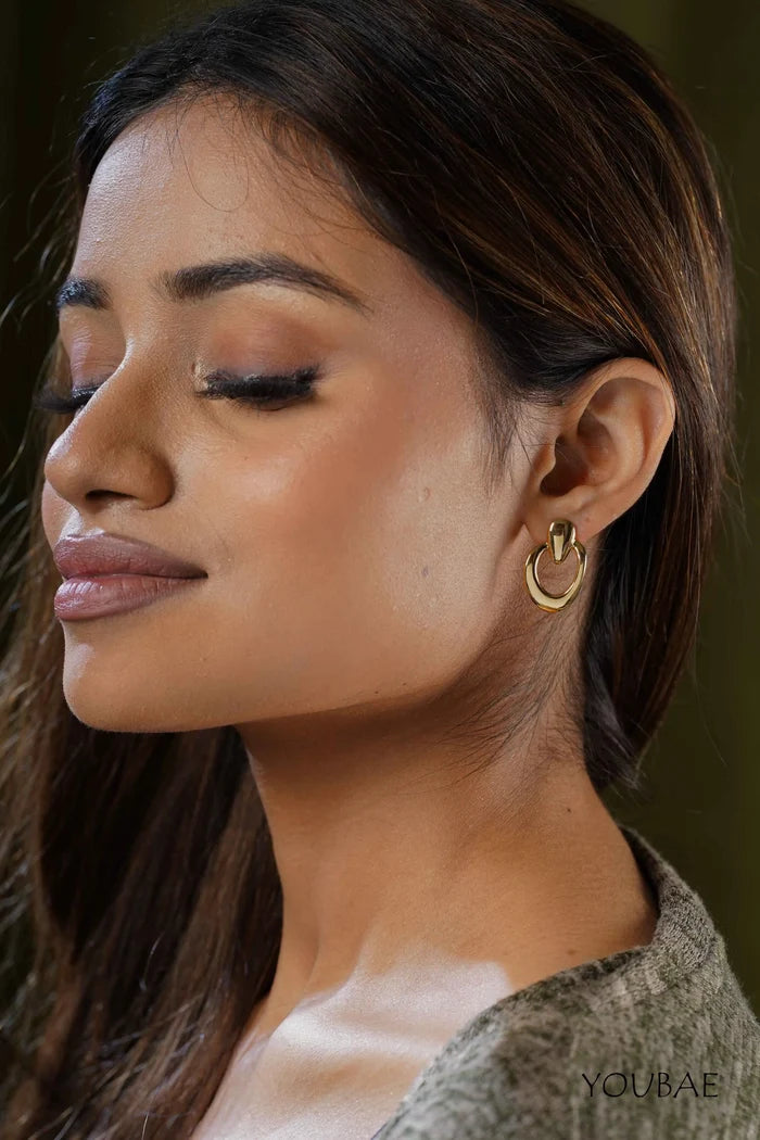 Heather Anti-Tarnish Steel Earrings