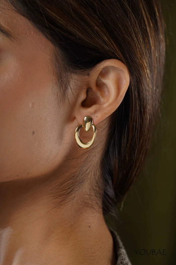 Heather Anti-Tarnish Steel Earrings