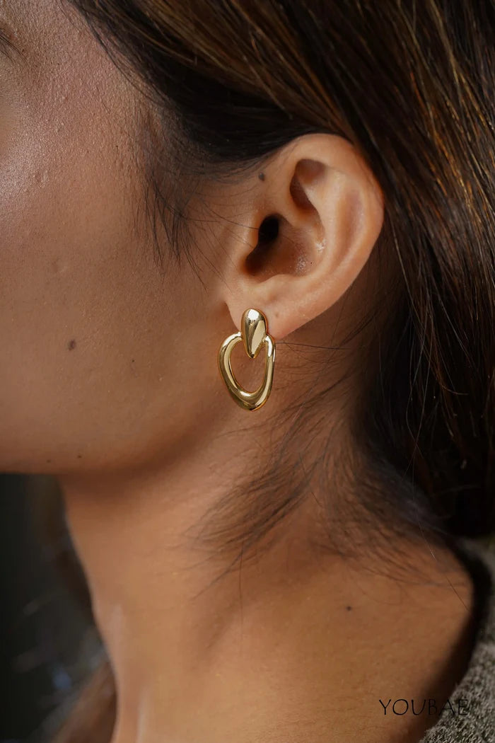 Heather Anti-Tarnish Steel Earrings