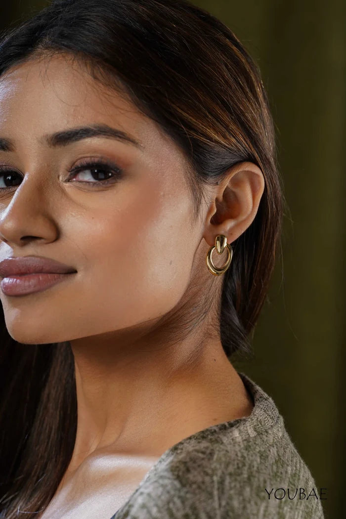 Heather Anti-Tarnish Steel Earrings