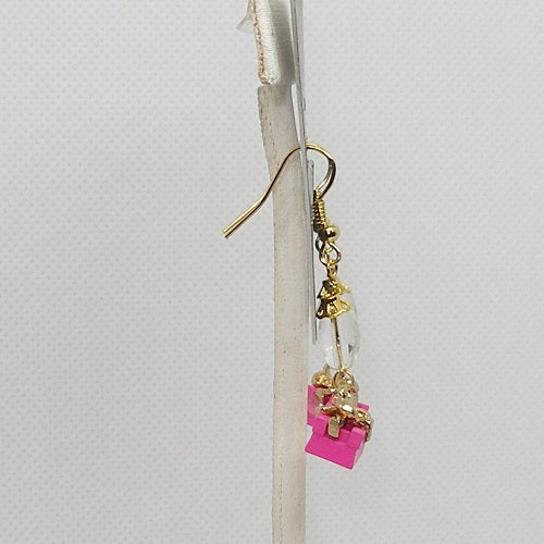 Holiday Package Dangle Earrings