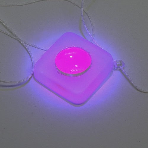 Hot Pink Pendant Necklace