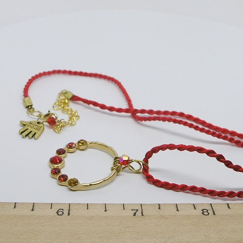 Hot Reds Necklace