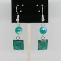 Iridescent Polish Drop Earrings