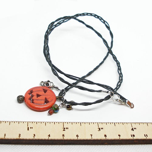 Jack O’Lantern Pendant Necklace