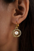 Kia Studded Pearl Earrings