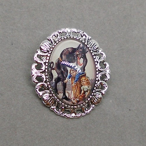 Krampus Convertible Brooch