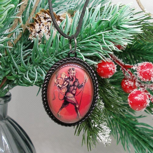 Krampus Pendant Necklace