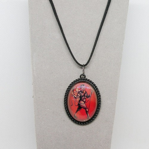 Krampus Pendant Necklace