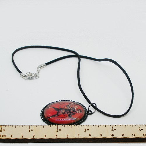 Krampus Pendant Necklace