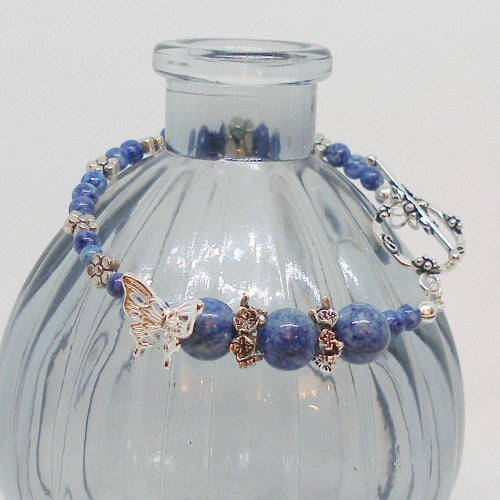 Lapis Lazuli Beaded Bracelet