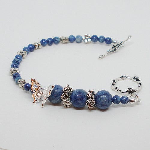 Lapis Lazuli Beaded Bracelet