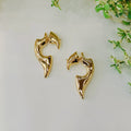 Layla Afia gold earrings
