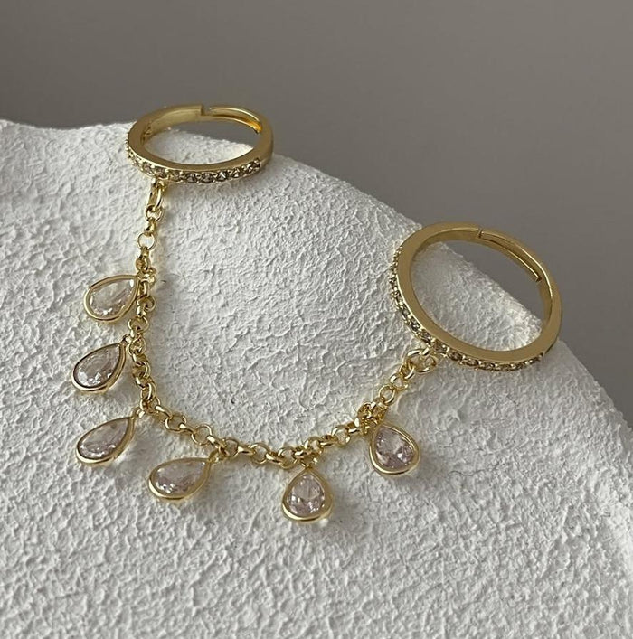Layla Double Finger Ring