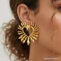 Layla Heart Earrings