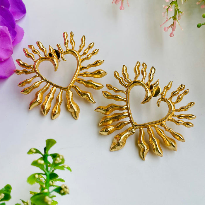 Layla Heart Earrings