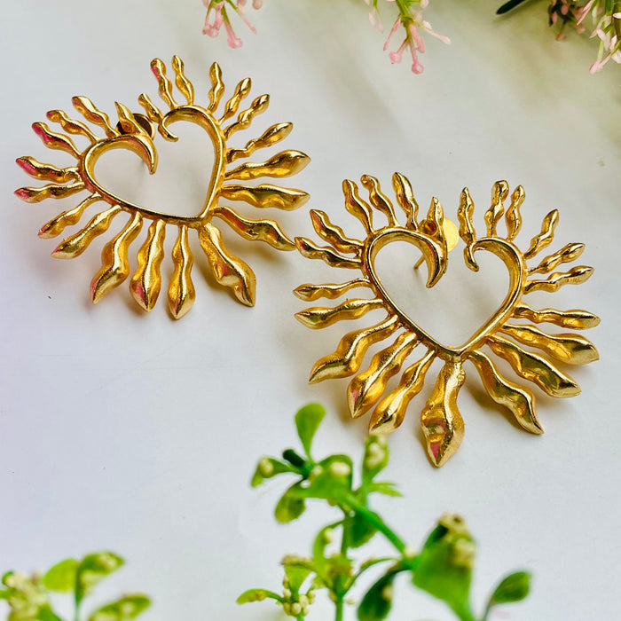 Layla Heart Earrings