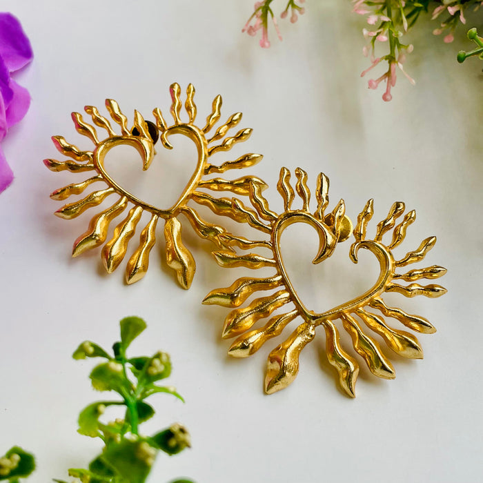 Layla Heart Earrings