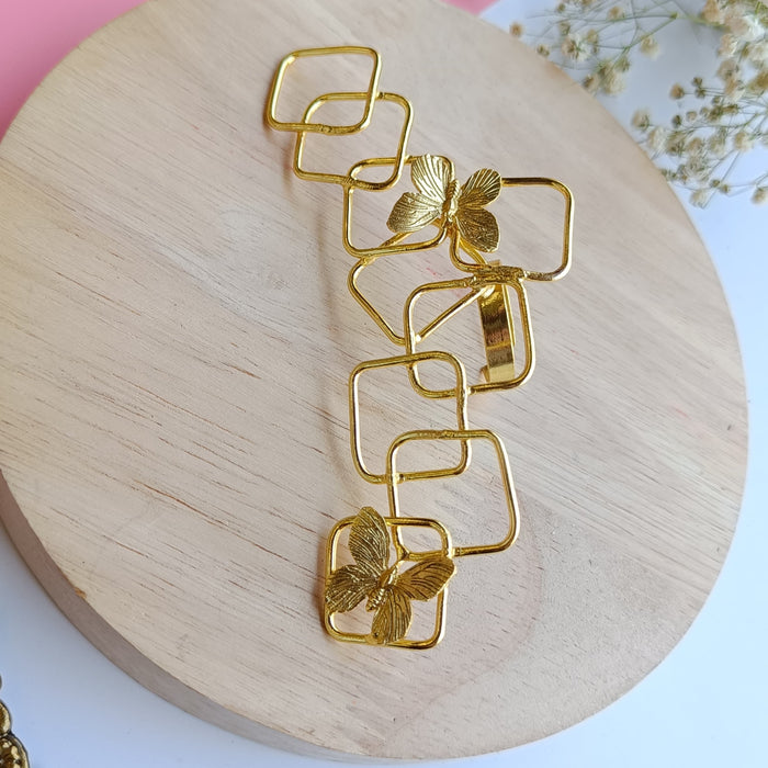 Layla Kate Gold Ring adjustable