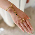 Layla Multi-Stone Radiant Hand Harness