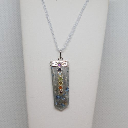 Lazulite Chakra Necklace