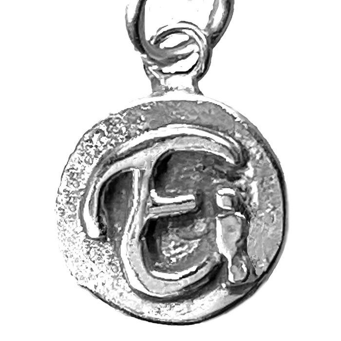 Letters with Life Charm — E