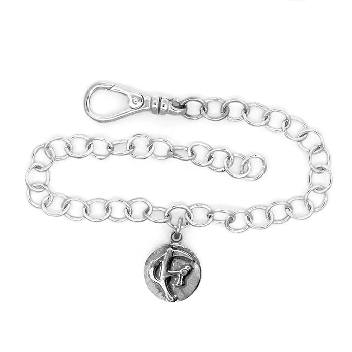Letters with Life Charm — F