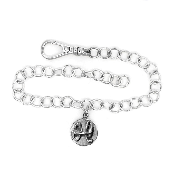Letters with Life Charm — H