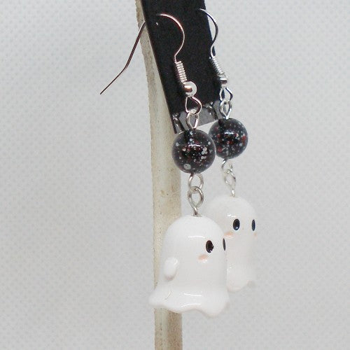 Little Ghost Drop Earrings
