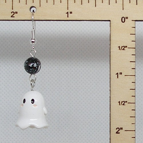 Little Ghost Drop Earrings