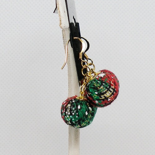 Long Ugly Christmas Sweater Earrings