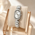Elegant, polished, and beautifully feminine, the Luxe Oval Watch is made for someone who loves graceful timepieces with a refined jewelry-inspired touch. Designed with a smooth oval dial, rounded bracelet links, and a glossy metallic finish, this watch brings a sophisticated glow that feels perfect for everyday styling, office wear, special occasions, or thoughtful gifting.