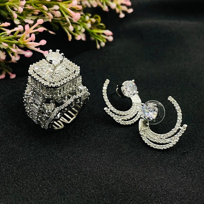 Maharani Combo ring and stud