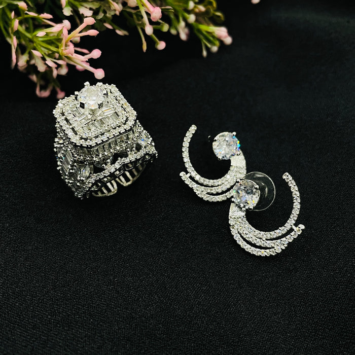 Maharani Combo ring and stud