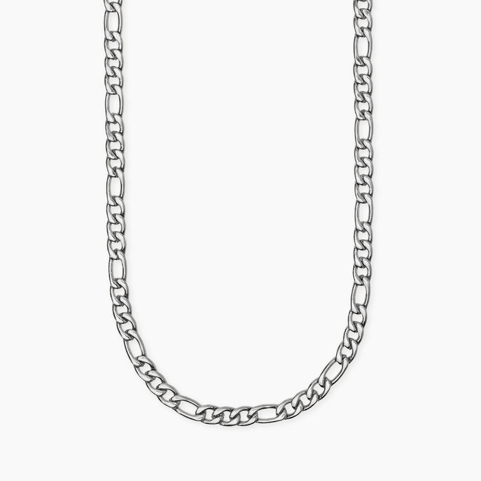 Collana uomo in acciaio con catena figaro