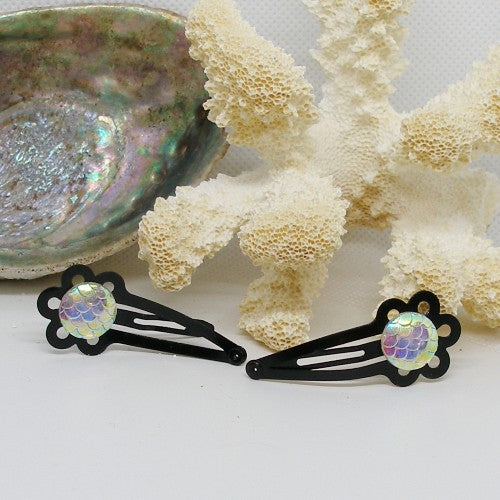 Mermaid Scale Hair Clips